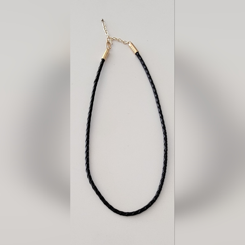 Leather necklace